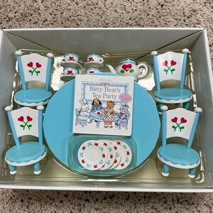 Bitty Bear Tea Party Set  - Retired First version! New in Box